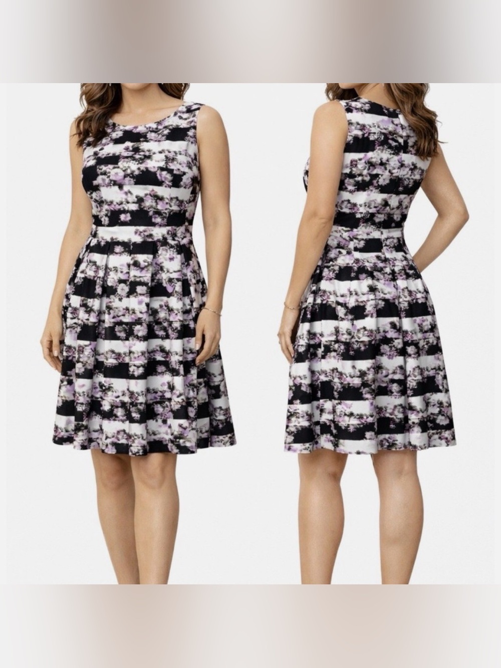 Tahari Levine Women’s 12 Floral A Line